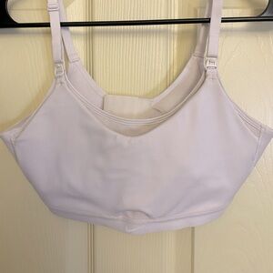 Nike Women's Light Cream Nursing Sports Bra